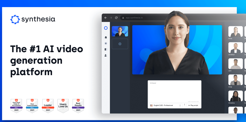 英偉達和Accel投資9000萬美金：Synthesia成為A&nbsp;圖片