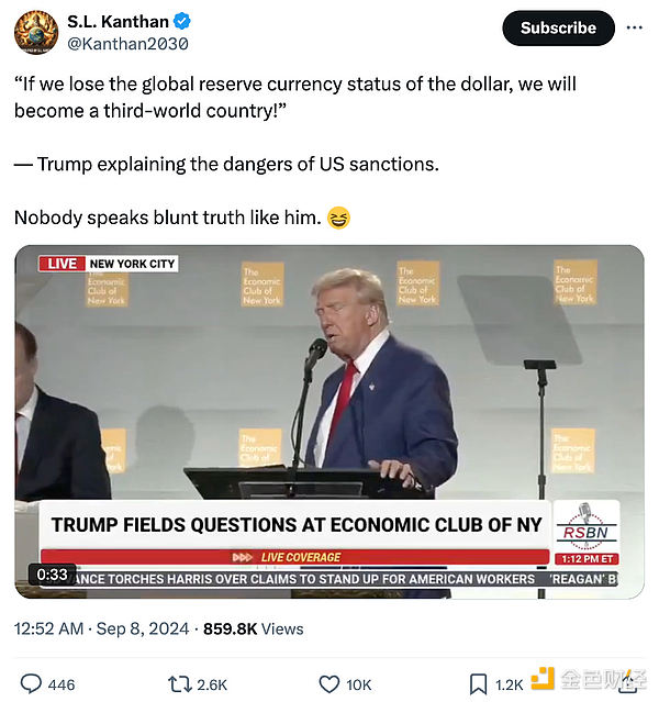 去美元化對(duì)Crypto來說是好還是壞？圖片